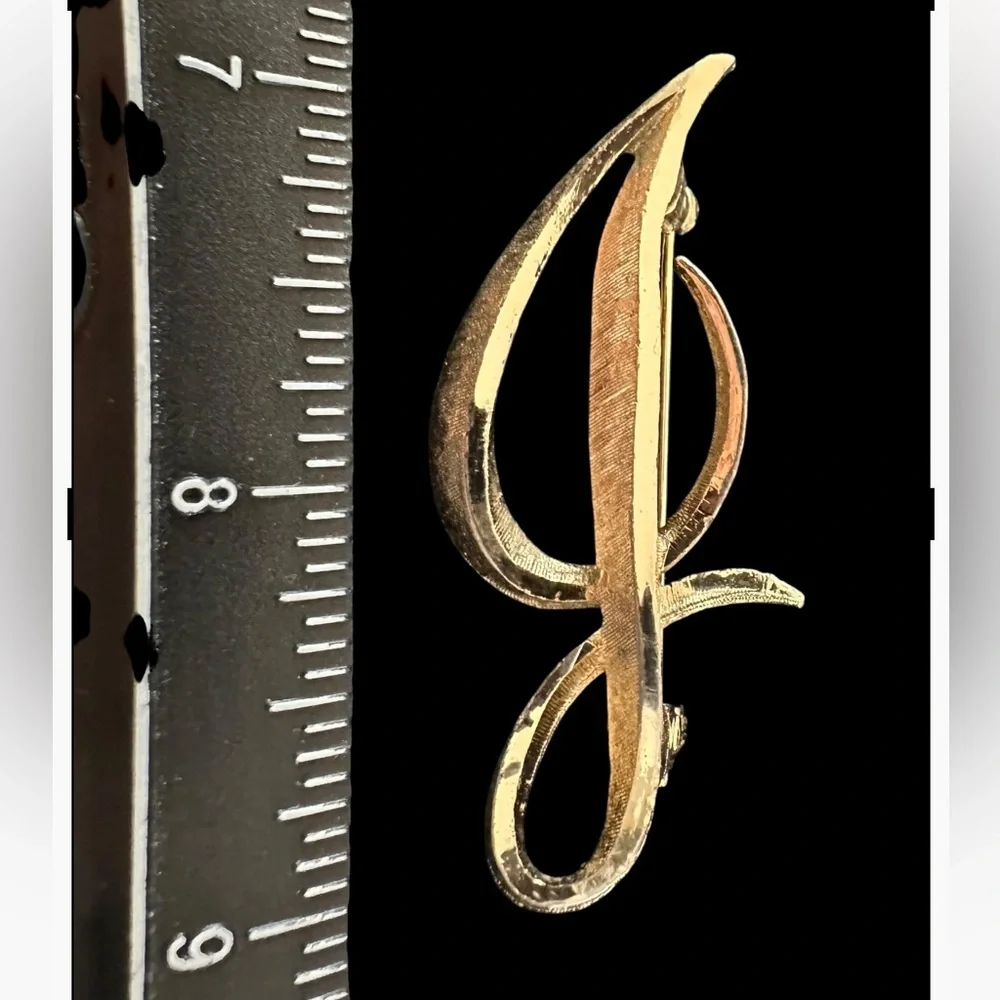Gold‎ YSL Style Brooch